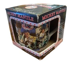 Mickey Mantle collectors mug